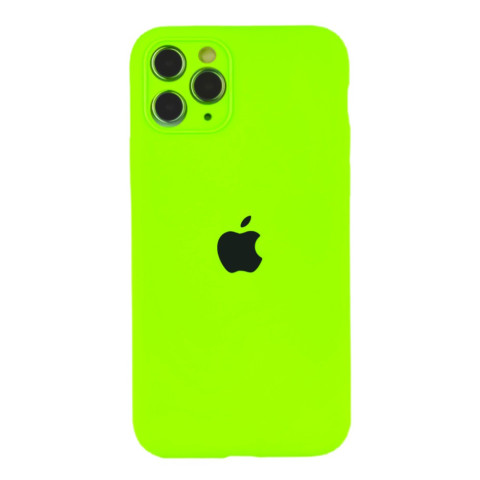 Чехол Silicone Case Full Camera на iPhone 11 Pro Max Neon green Чехол Silicone Case Full Camera на iPhone 11 Pro Max Neon green